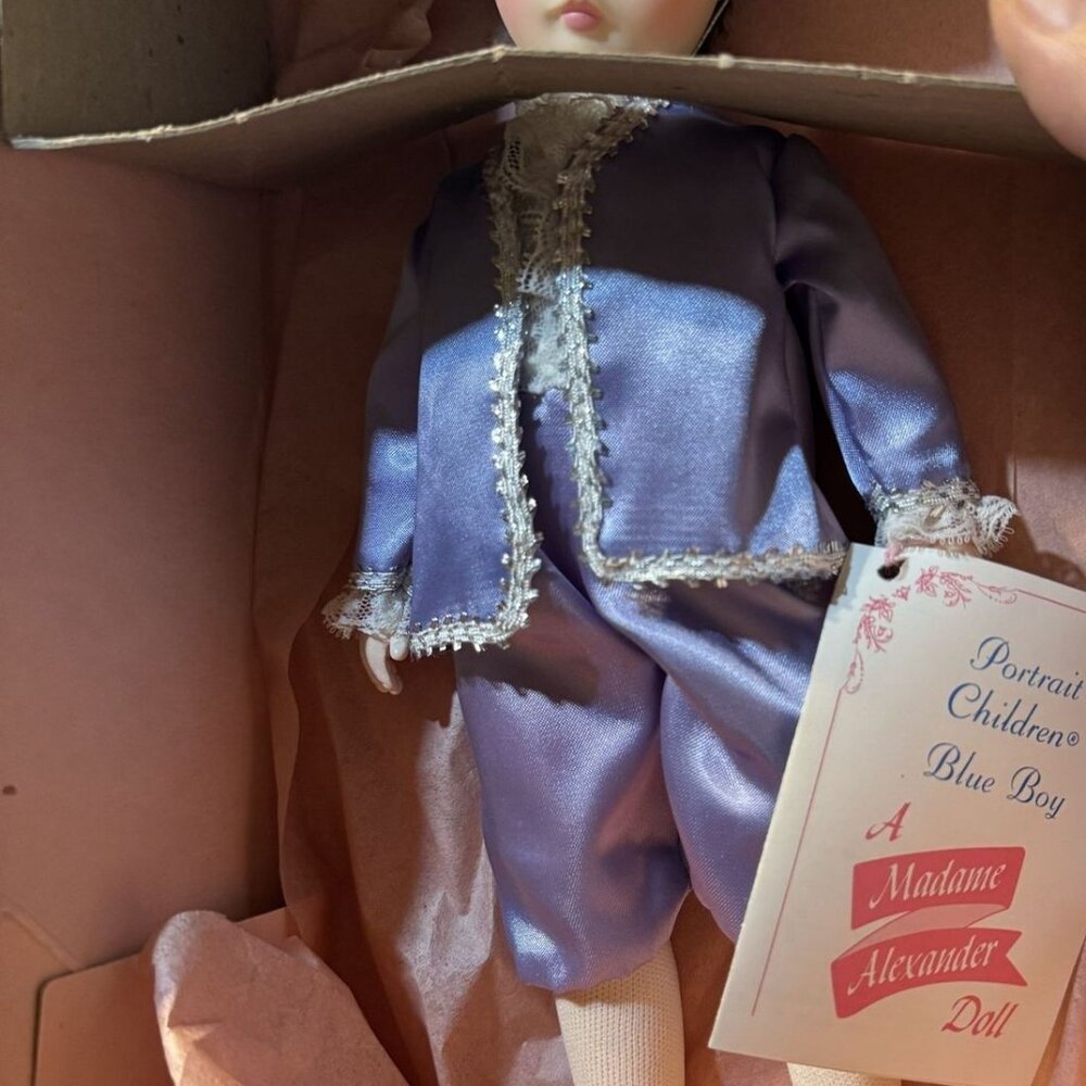 NIB Madame Alexander Blue Boy 1340 Portrait Children Doll 12" Original Box Laven - Picture 1 of 5